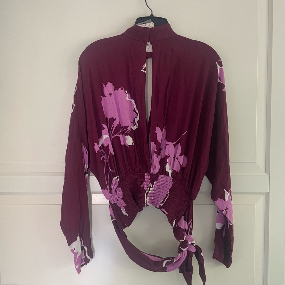 New! Free People Say You Love Me Blouse Size Small 26797 - Picture 8 of 13